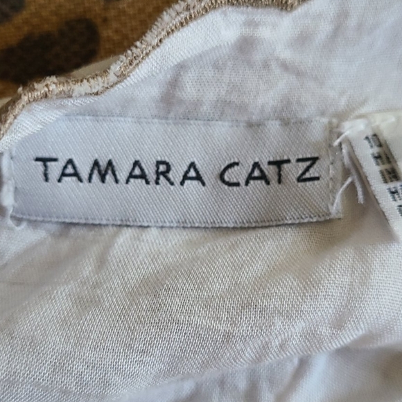 Tamara Catz Floral Embroidered Dress - Picture 10 of 15